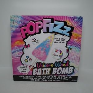 PopFizz Unicorn Wand Bath Bomb Make Your Own Kit